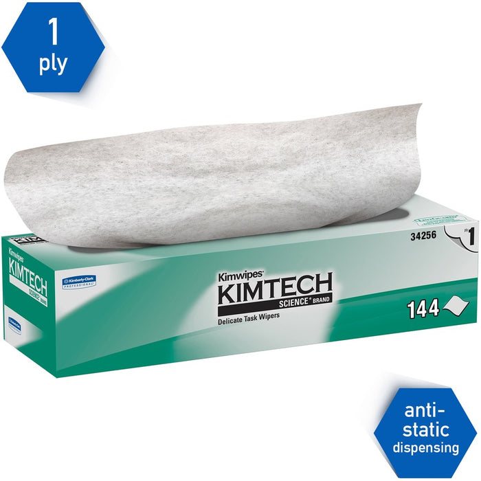 KIMTECH Science Kimwipes Delicate Task Wipers - Pop-Up Box