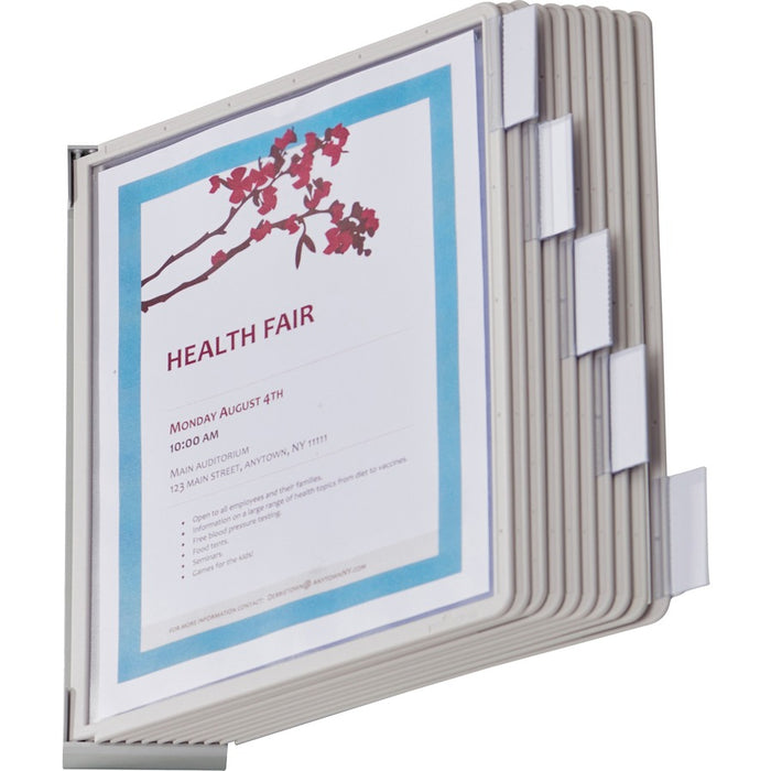 DURABLE® SHERPA® Wall Mounted Reference Display System