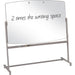 Quartet Large Reversible Total Erase Mobile Easel