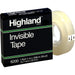 Highland 1/2"W Matte-finish Invisible Tape