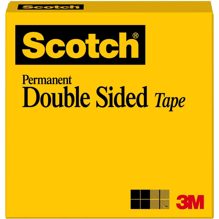 Scotch Permanent Double-Sided Tape - 1/2"W