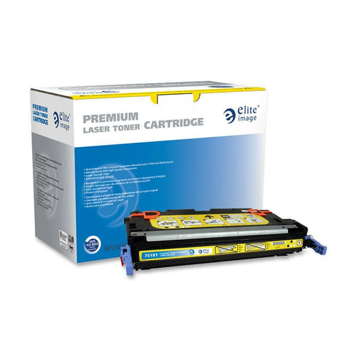 Elite Image Remanufactured Laser Toner Cartridge - Alternative for HP 502A (Q6472A) - Yellow - 1 Each
