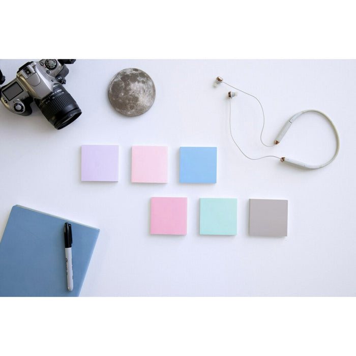 Post-it® Super Sticky Recycled Notes - Wanderlust Pastels Color Collection