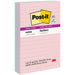 Post-it® Super Sticky Lined Recycled Notes - Wanderlust Pastels Color Collection