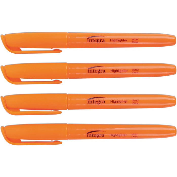 Integra Pen Style Fluorescent Highlighters