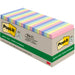 Post-it® Greener Notes Cabinet Pack - Sweet Sprinkles Color Collection