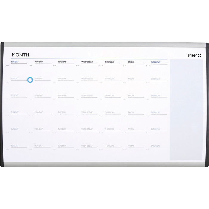 Quartet Arc Cubicle Whiteboard Calendar