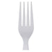 Dixie Heavyweight Disposable Forks by GP Pro