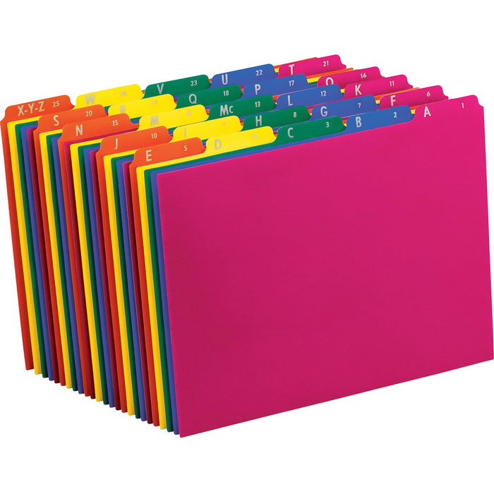 Pendaflex Top Tab Assorted A-Z File Guides