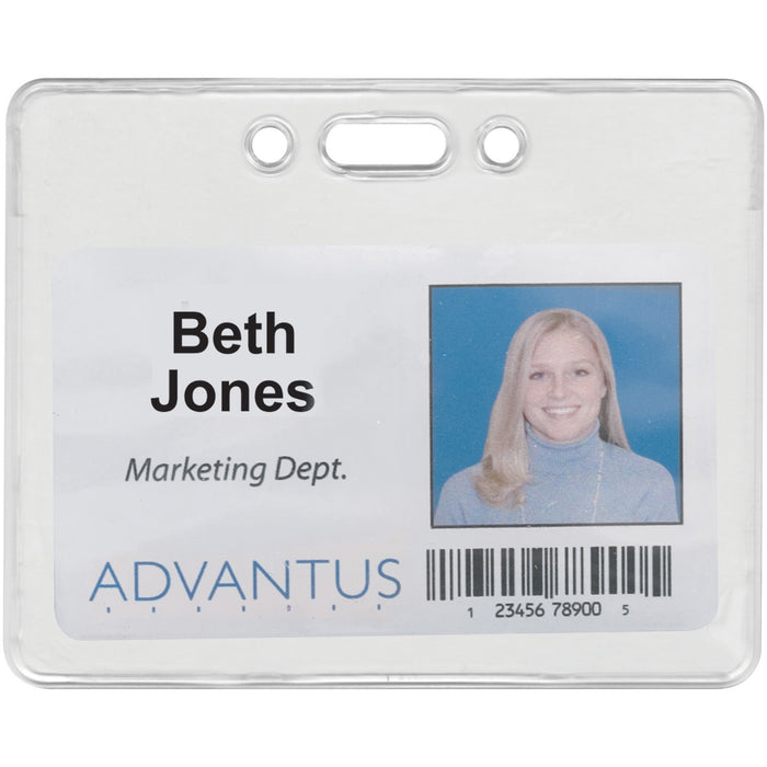 Advantus Proximity Card Horizontal Badge Holder