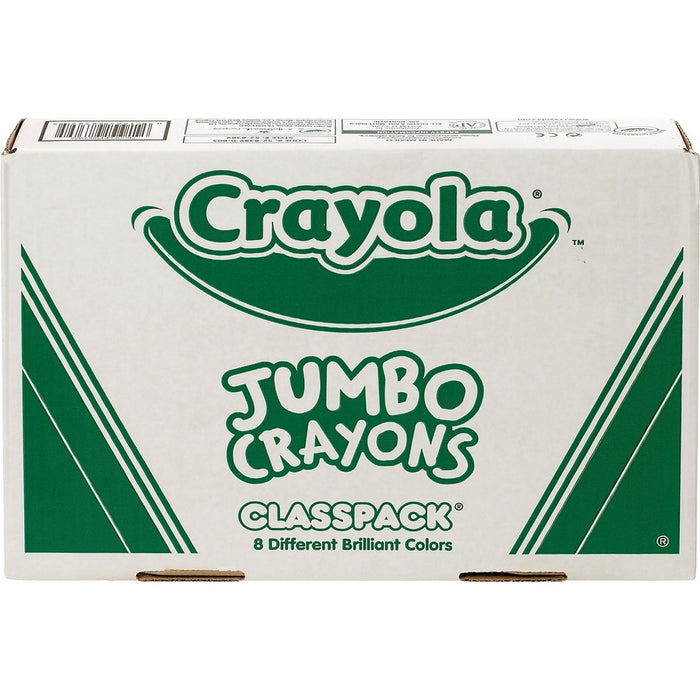 Crayola 8-Color Jumbo Crayon Classpack