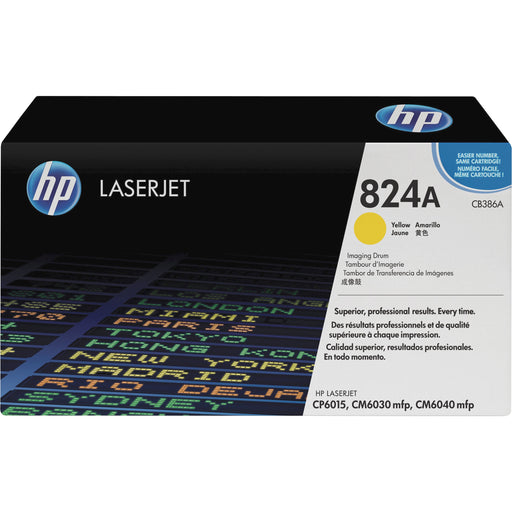 HP 824A (CB386A) Yellow Original LaserJet Image Drum - Single Pack