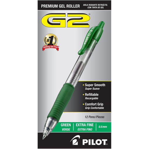 Pilot G2 Extra Fine Retractable Rollerball Pens