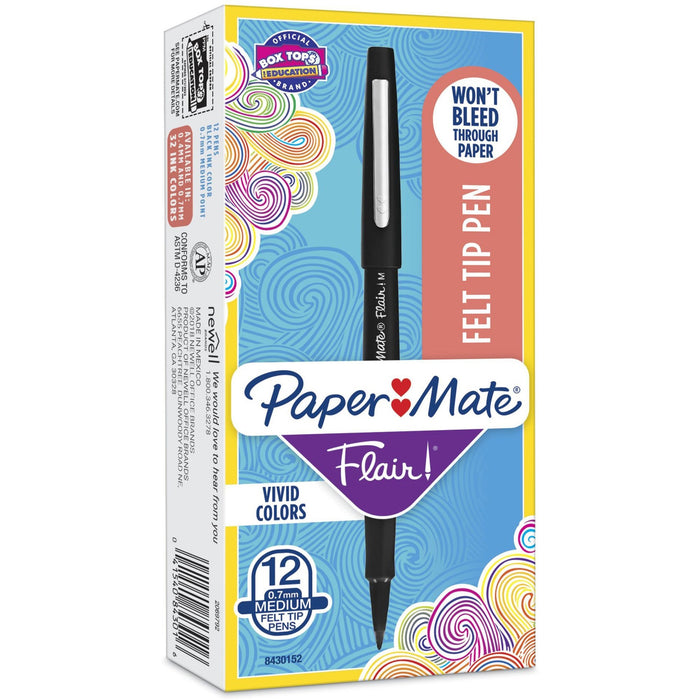 Paper Mate Flair Point Guard Felt Tip Marker Pens