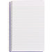 Blueline White Paper Wirebound Steno Pad