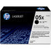 HP 05X (CE505X) Original High Yield Laser Toner Cartridge - Single Pack - Black - 1 Each