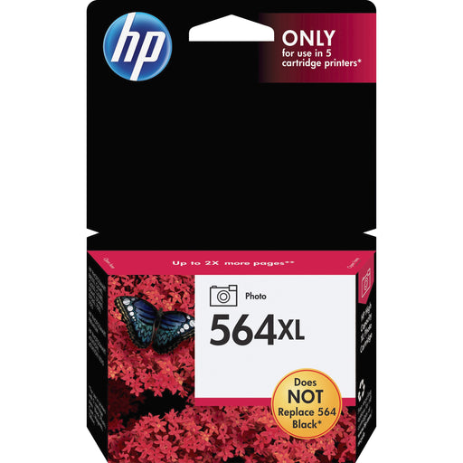 HP 564XL (CB322WN) Original Inkjet Ink Cartridge - Photo Black - 1 Each