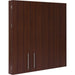 MasterVision 2-door Cherry Conference Cabinet