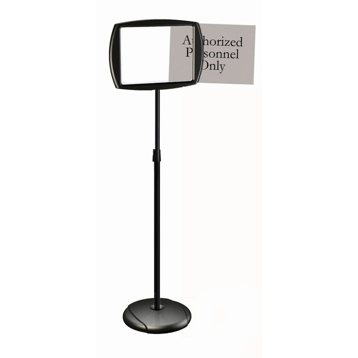 MasterVision Interchangeable Floor Pedestal Sign