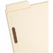 Smead SuperTab 1/3 Tab Cut Letter Recycled Fastener Folder