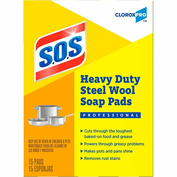 CloroxPro™ S.O.S Steel Wool Soap Pads