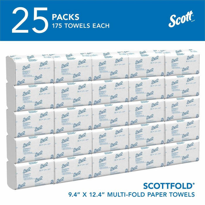 Scott Pro Scottfold Multifold Paper Towels with Fast-Drying Absorbency Pockets