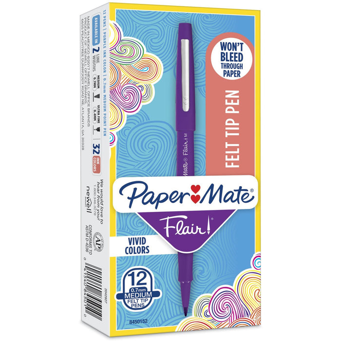 Paper Mate Flair Point Guard Felt Tip Marker Pens