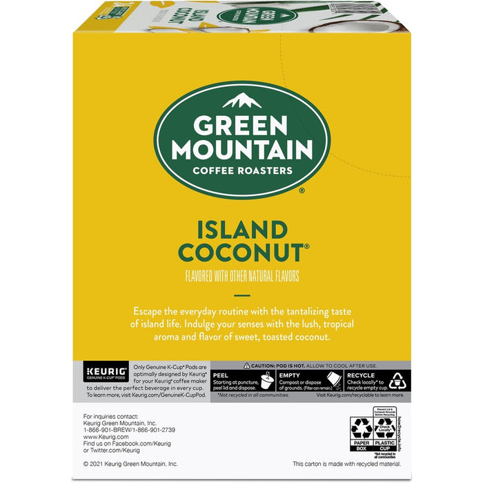 Green Mountain Coffee Roasters® K-Cup Island Coconut Coffee