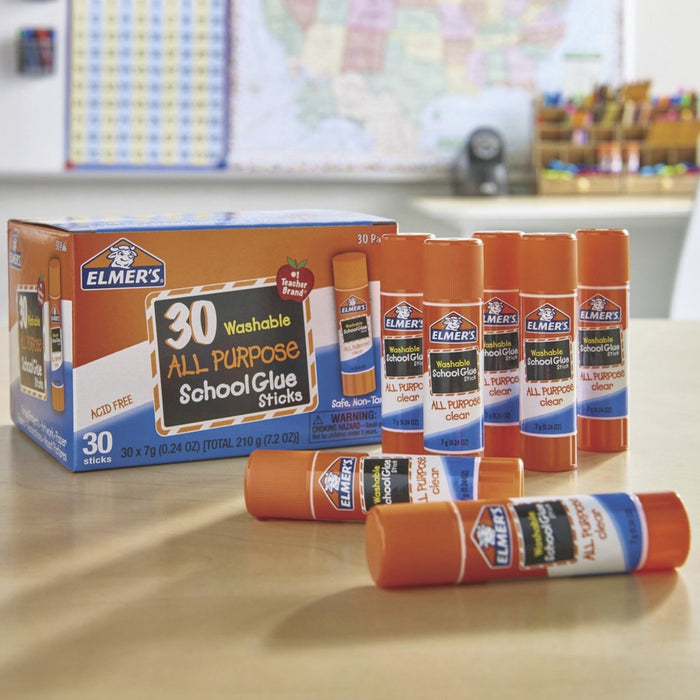 Elmer's All-Purpose Glue Stick 30 Count Class Pack