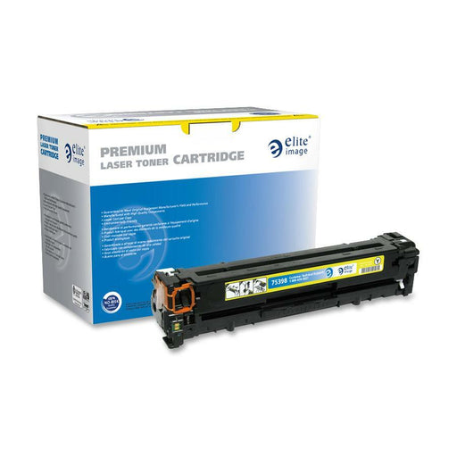 Elite Image Remanufactured Laser Toner Cartridge - Alternative for HP 125A (CB542A) - Yellow - 1 Each