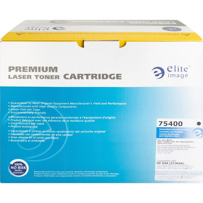 Elite Image Remanufactured Toner Cartridge - Alternative for HP 64A (CC364A)