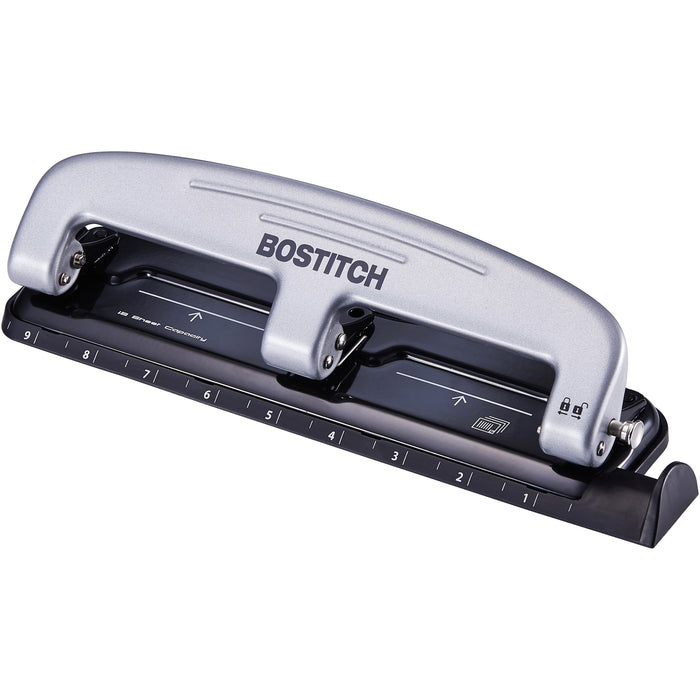 Bostitch EZ Squeeze™ 12 Three-Hole Punch