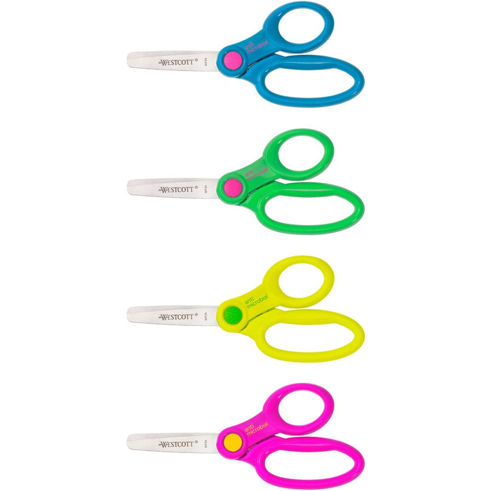 Westcott 5" Antimicrobial Kids Blunt Scissors