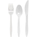 Genuine Joe Fork/Knife/Spoon Utensil Kit