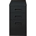 Lorell Box/Box/File Mobile Pedestal Files - 3-Drawer