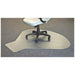 Lorell L-Workstation Medium-pile Chairmat