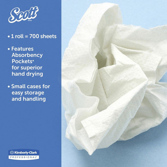 Scott Essential Roll Center Pull Towels with Fast-Drying Absorbency Pockets