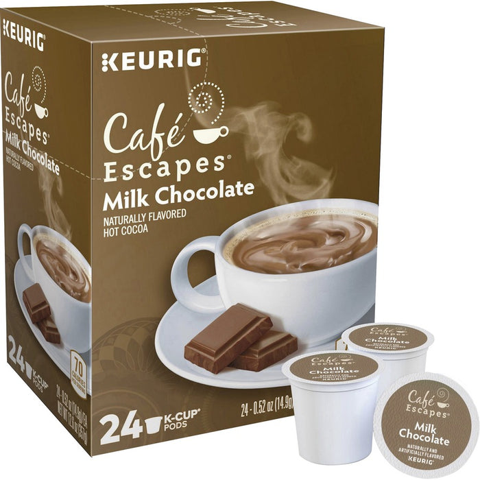 Café Escapes® K-Cup Milk Chocolate Hot Cocoa