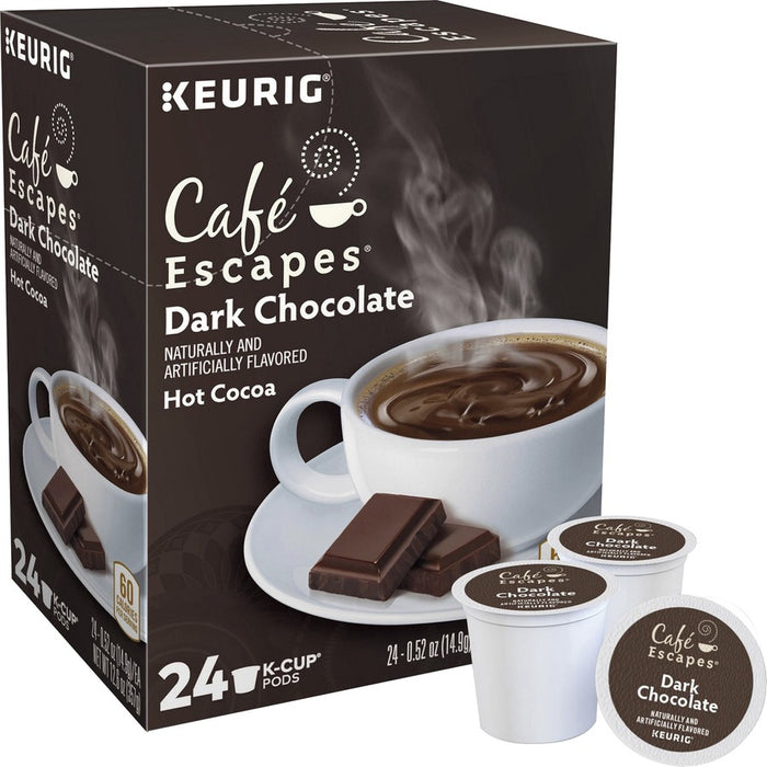 Café Escapes® K-Cup Dark Chocolate Hot Cocoa