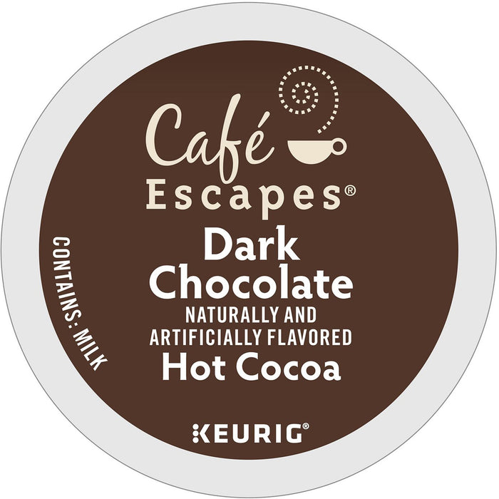 Café Escapes® K-Cup Dark Chocolate Hot Cocoa