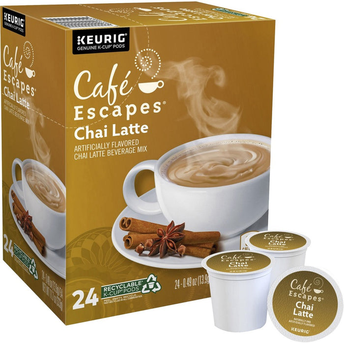 Café Escapes® Chai Latte Black Tea K-Cup