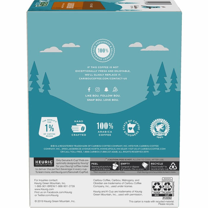 Caribou Coffee® K-Cup Caribou Blend Coffee