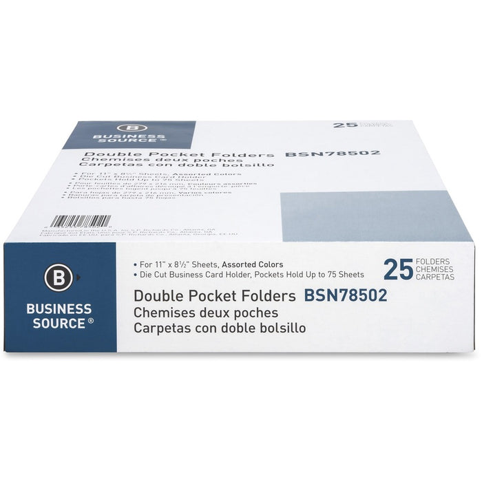 Business Source Letter Recycled Pocket Folder