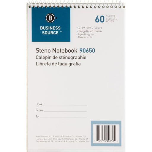 Business Source Steno Notebook