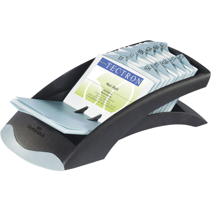 DURABLE® VISIFIX® Desk Business Card File