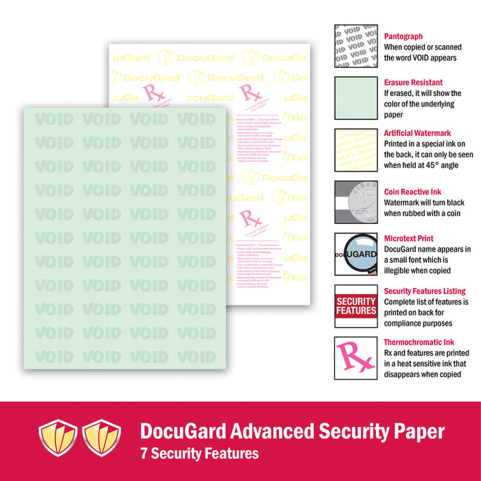 DocuGard Advanced Medical Security Paper