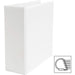 Business Source Basic D-Ring White View Binders
