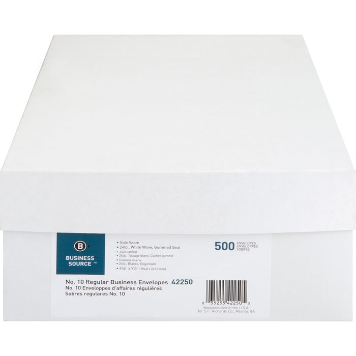 Business Source Regular Business Envelopes