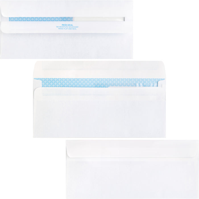 Business Source No. 9 Double Window Invoice Envelopes