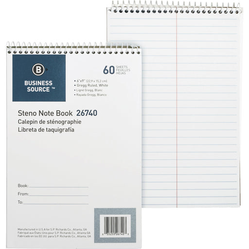 Business Source Steno Notebook